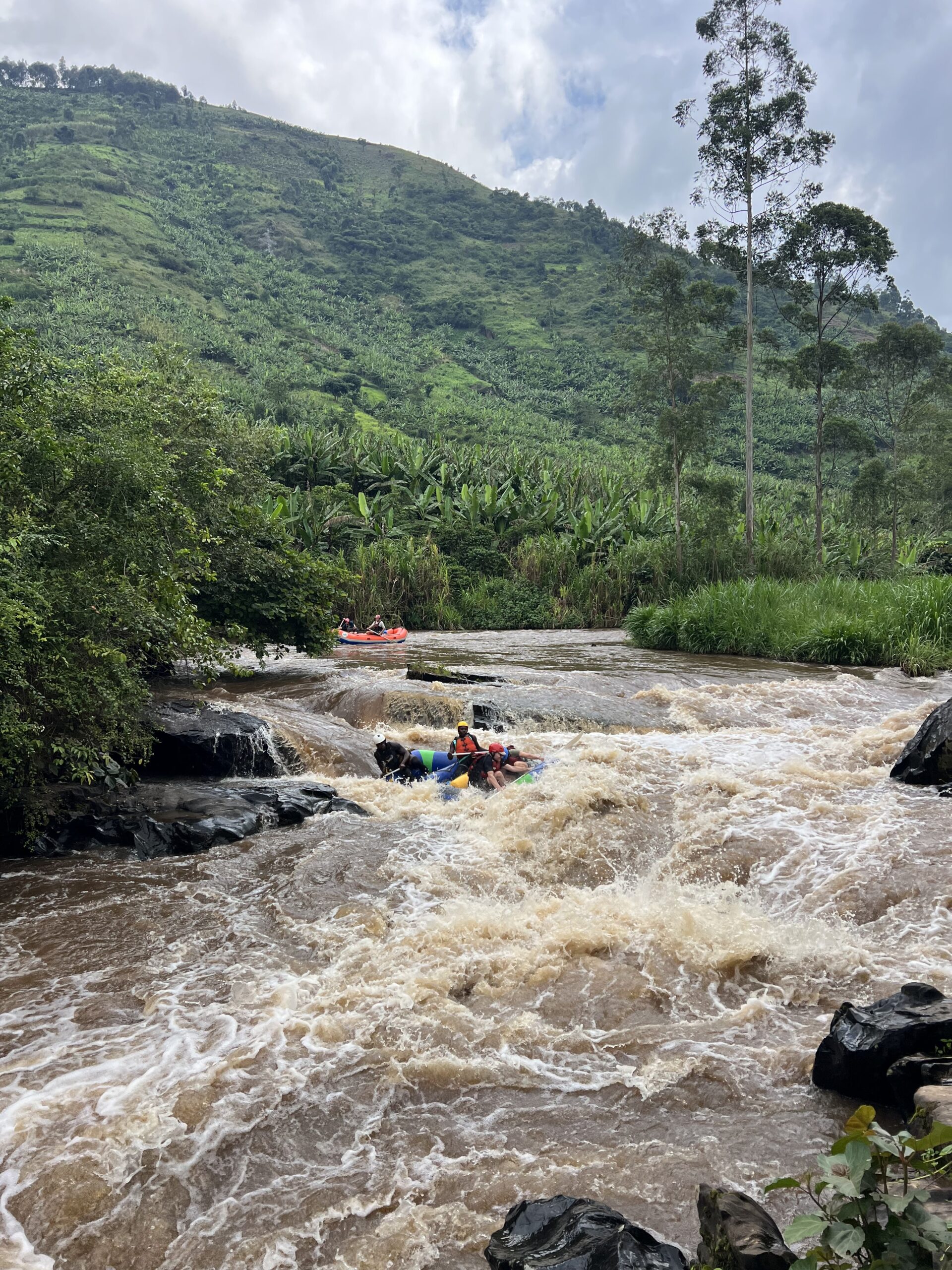 Overnight Rafting to Ishasha